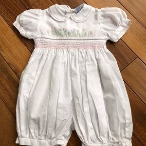 Boutique Smocked Romper